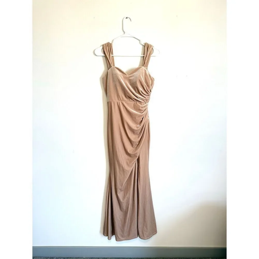 Revelry Ariel Convertible Velvet Dress